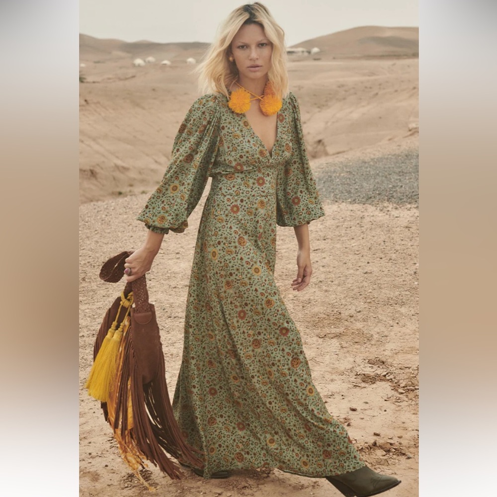 ISO Spell Lady Untamed gown in matcha